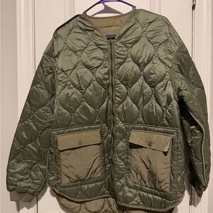 Zara Reversible Quilted Jacket